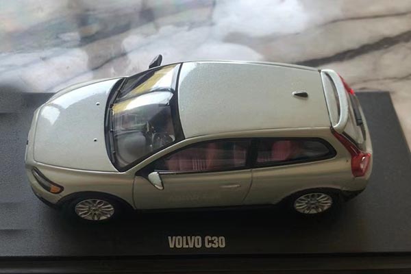 1/43 Volvo C30 Diecast Model by Motorart in Silver