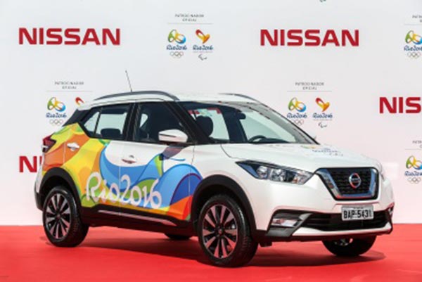 Nissan SUV in Rio de Janeiro Olympics